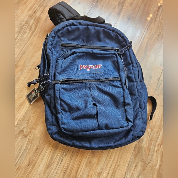 JanSport Classic Navy Backpack